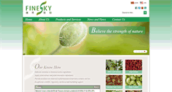 Desktop Screenshot of fineskybiotech.com